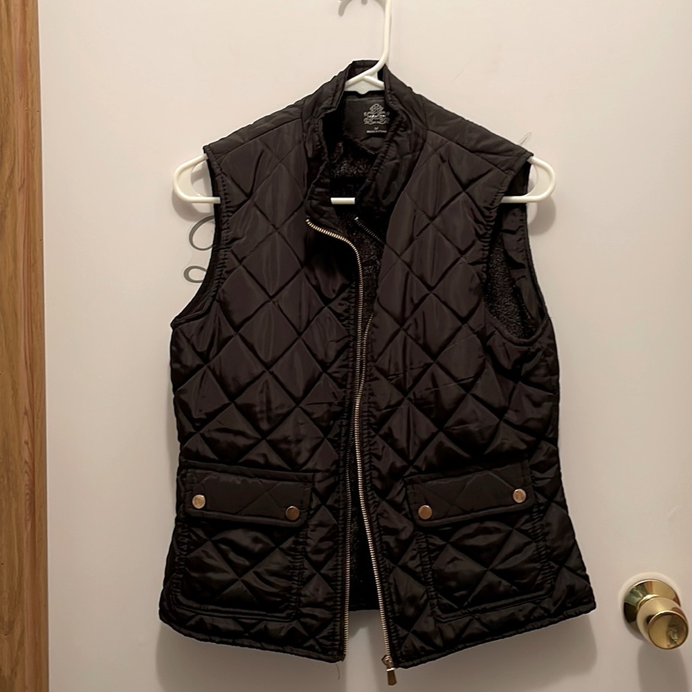 Black vest